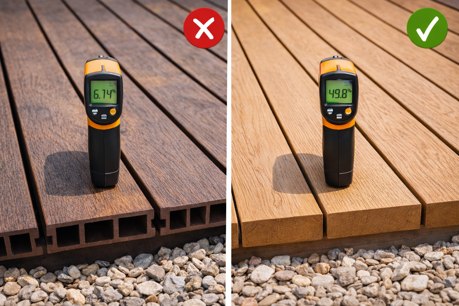 Kompozit deck kullanımında gölge ve konfor etkisi